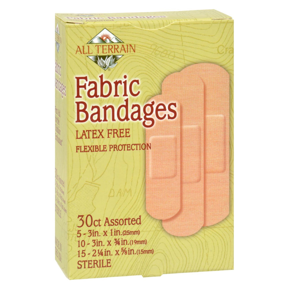 All Terrain Bandages - Fabric Assorted - 30 Ct