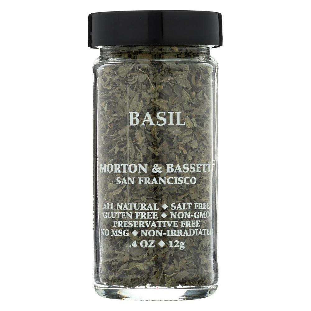 Morton And Bassett Basil - .5 Oz - Case Of 3