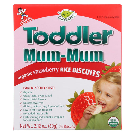 Hot Kid Toddler Mum - Strawberry - Case Of 6 - 2.12 Oz.