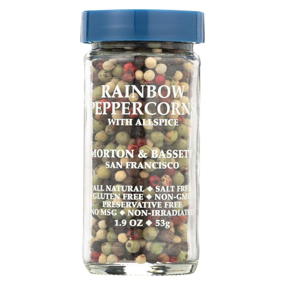 Morton And Bassett Peppercorns - Whole - Rainbow - 1.9 Oz - Case Of 3