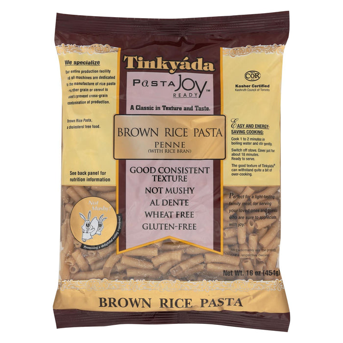 Tinkyada Brown Rice Penne - Case Of 12 - 16 Oz.