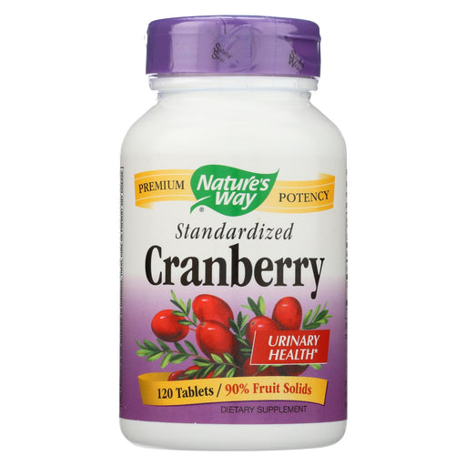 Nature's Way Cranberry Standardized - 120 Tablets
