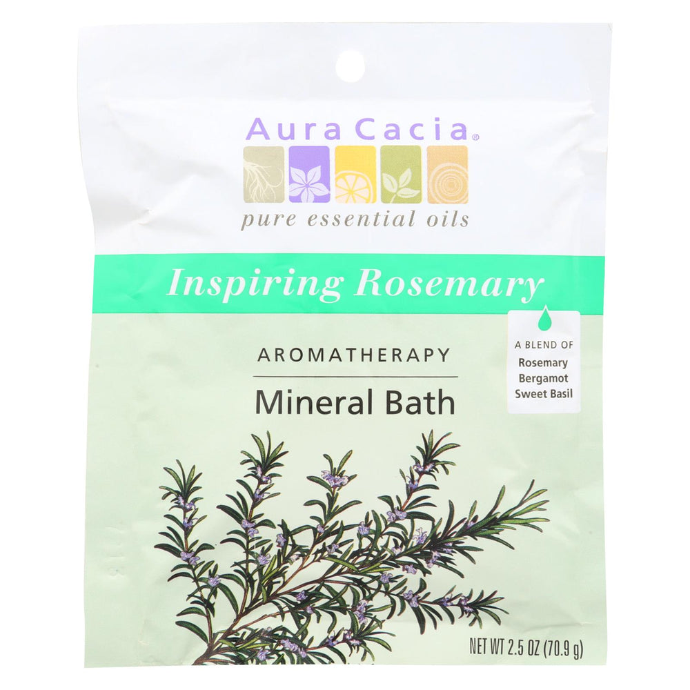 Aura Cacia Aromatherapy Mineral Bath Inspiration - 2.5 Oz - Case Of 6