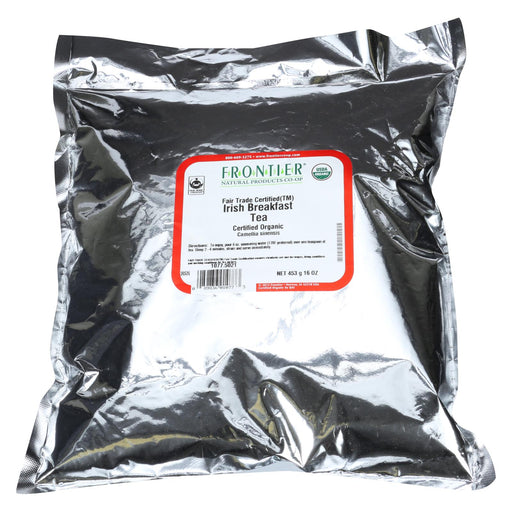 Frontier Herb Tea - Organic - Fair Trade Certified - Black - Irish Breakfast Blend - Bulk - 1 Lb