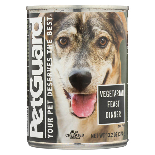 Petguard Dog Vegetarian Feast Dinner - Case Of 12 - 13.2 Oz.