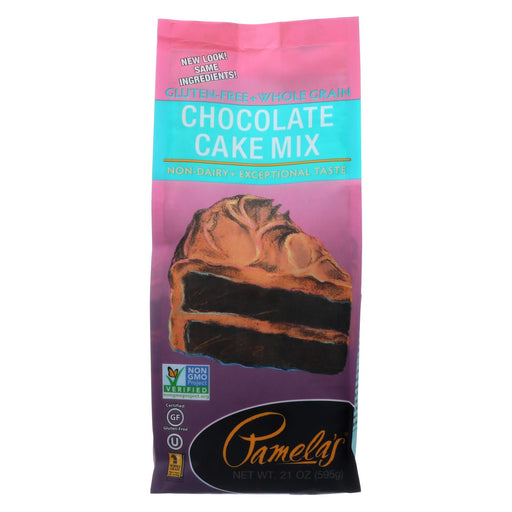 Pamela's Products Cake Mix - Chocolate - Case Of 6 - 21 Oz.