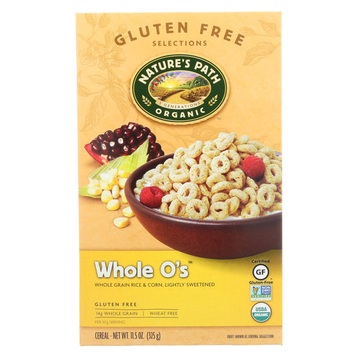 Nature's Path Organic Whole O's Cereal - Case Of 12 - 11.5 Oz.