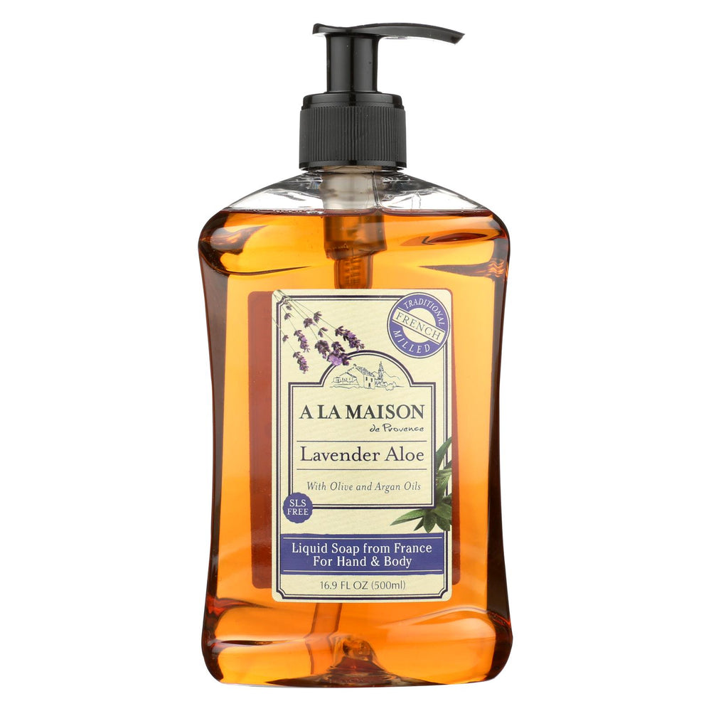 A La Maison French Liquid Soap - Lavender Aloe - 16.9 Fl Oz