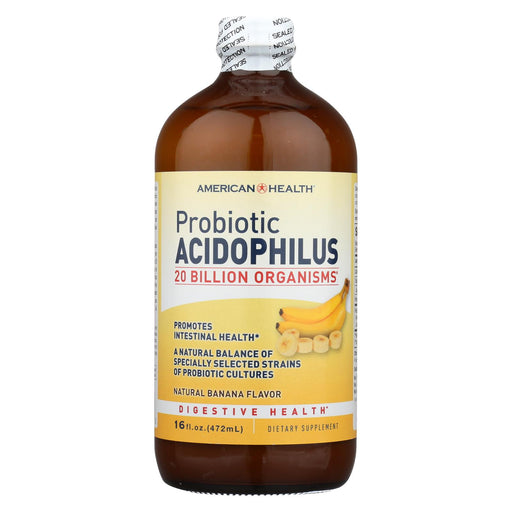 American Health Probiotic Acidophilus Banana - 16 Fl Oz