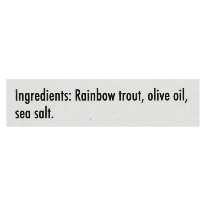 Cole's Smoked Rainbow Trout In Olive Oil - 3.2 Oz - Case Of 10