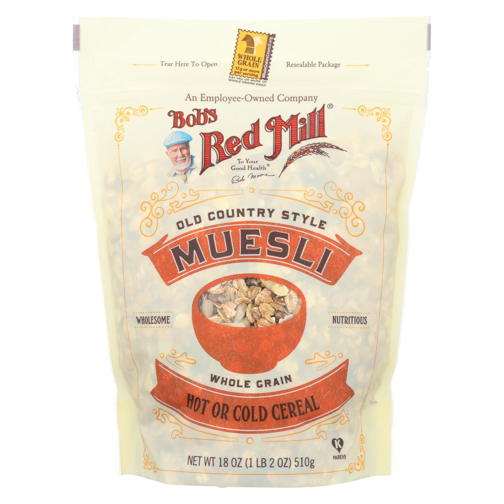 Bob's Red Mill Old Country Style Muesli Cereal - 18 Oz - Case Of 4