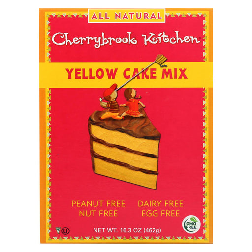 Cherrybrook Kitchen Yellow Cake Mix - Case Of 6 - 16.3oz