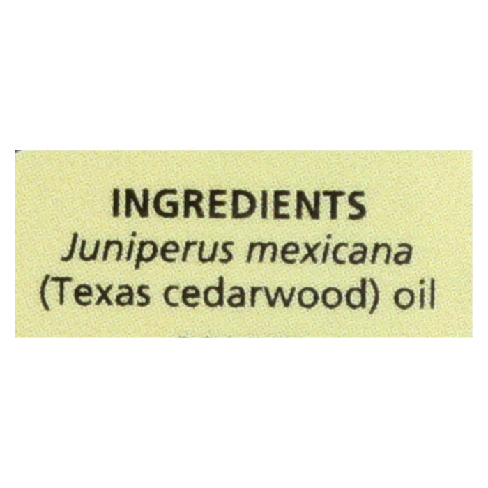 Aura Cacia Essential Oil - Cedarwood Texas - .5 Oz