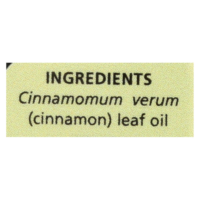 Aura Cacia Pure Essential Oil Cinnamon Leaf - 0.5 Fl Oz