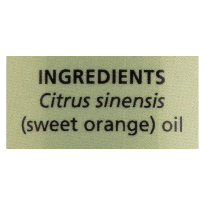 Aura Cacia Essential Oil - Brightening Sweet Orange - 2 Oz