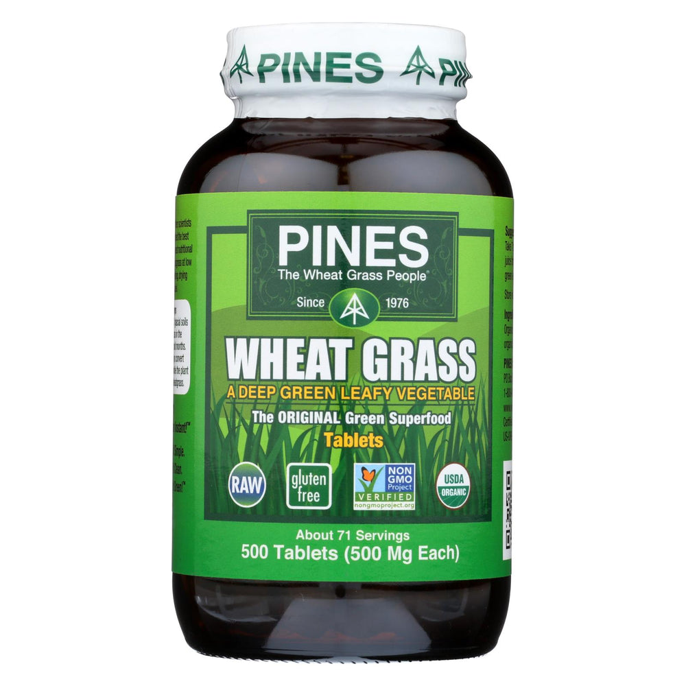Pines International Wheat Grass - 500 Mg - 500 Tablets