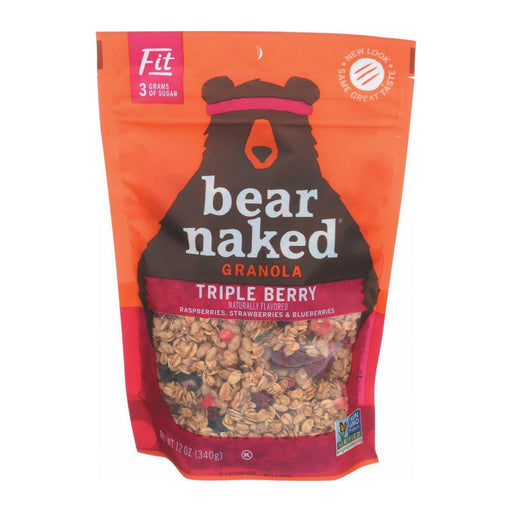 Bear Naked Granola - Triple Berry Fit - Case Of 6 - 12 Oz.