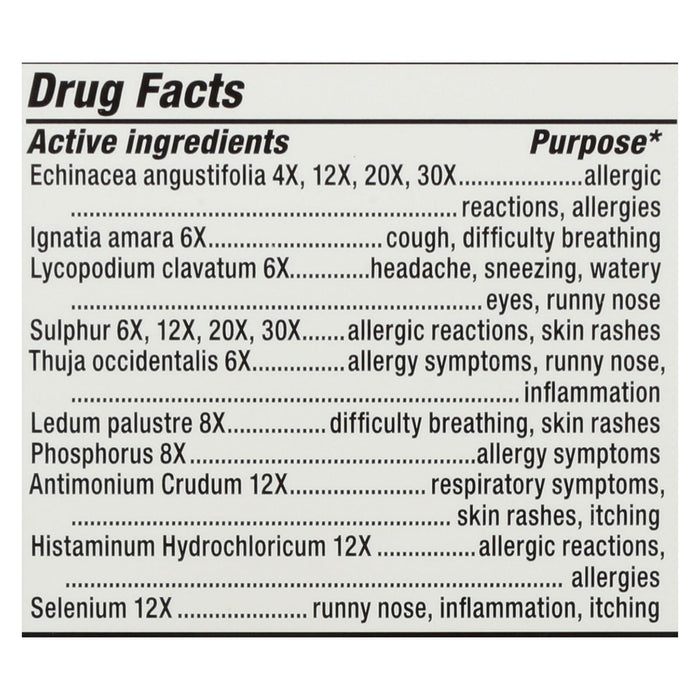 Natrabio Allergy Relief Non-drowsy - 60 Tablets