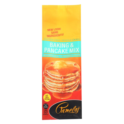 Pamela's Products Baking And Pancake Mix - Wheat And Gluten Free - Case Of 6 - 24 Oz.
