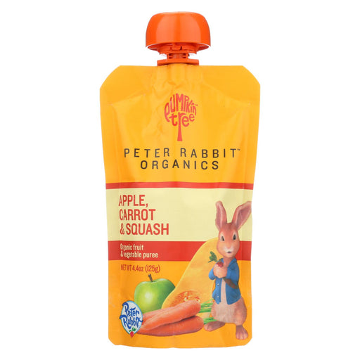 Peter Rabbit Organics Veggie Snacks - Carrot, Squash And Apple - Case Of 10 - 4.4 Oz.