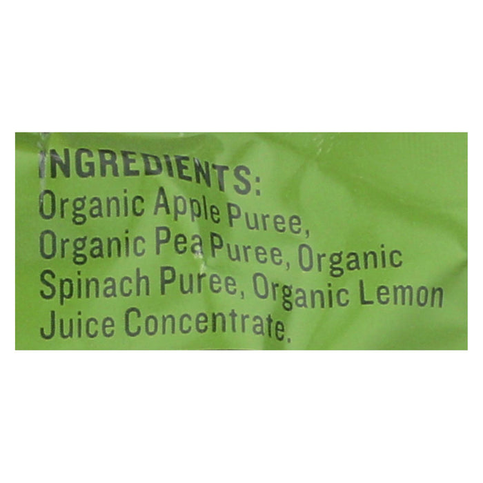 Peter Rabbit Organics Veggie Snacks - Pea, Spinach And Apple - Case Of 10 - 4.4 Oz.