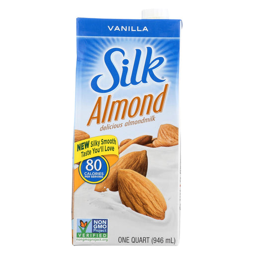 Silk Pure Almond Milk - Vanilla - Case Of 6 - 32 Fl Oz.