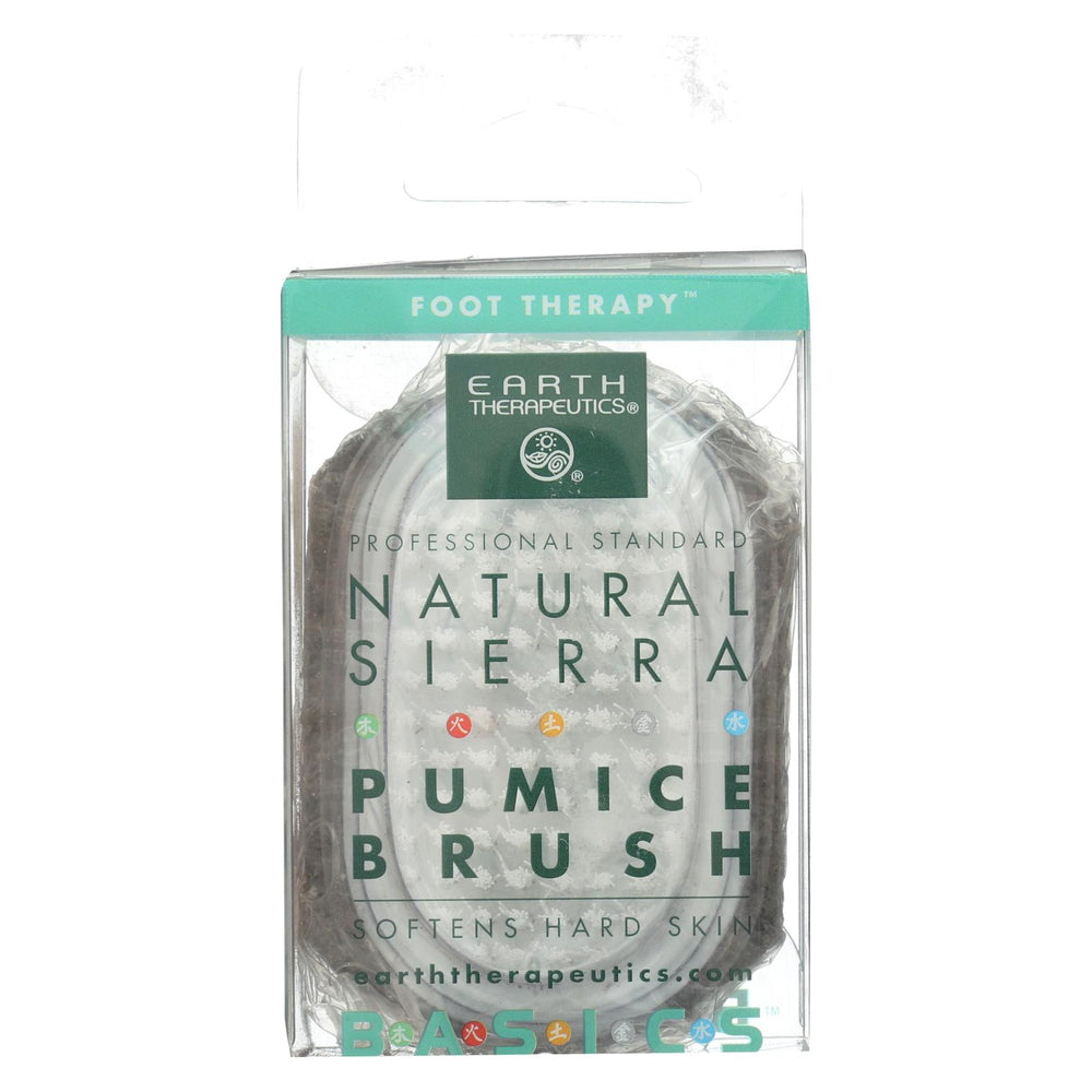 Earth Therapeutics Natural Sierra Pumice Brush - 1 Brush
