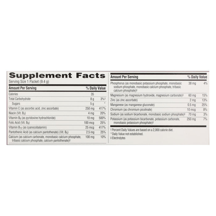 Alacer Emergen-c Kidz Vitamin C Fizzy Drink Mix Fruit Punch - 250 Mg - 30 Packets