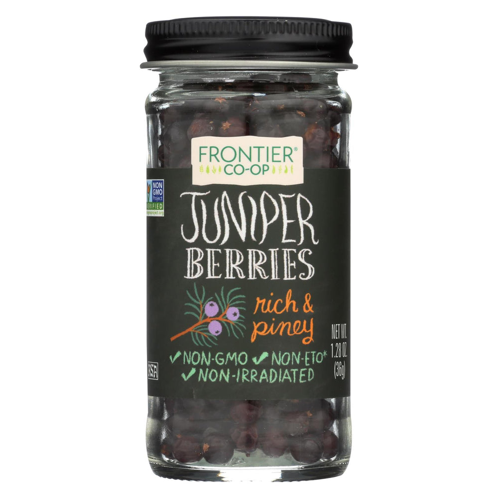 Frontier Herb Juniper Berries - Whole - Select - 1.28 Oz