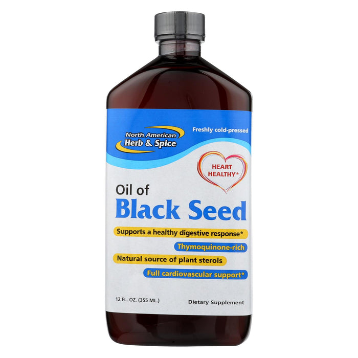 North American Herb And Spice Oil Of Black Seed - 12 Fl Oz