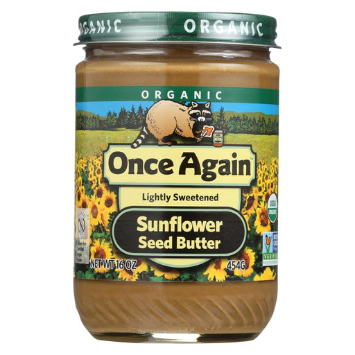 Once Again Sunflower Butter - Organic - Creamy - 16 Oz - Case Of 12