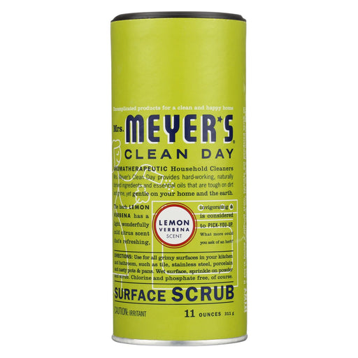 Mrs. Meyer's Clean Day - Surface Scrub - Lemon Verbena - Case Of 6 - 11 Oz