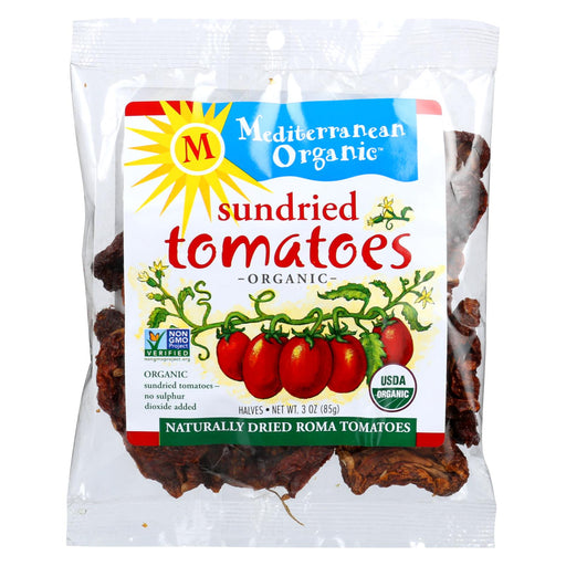 Mediterranean Organic Tomato - Organic - Sundried - In Bag - 3 Oz - Case Of 12