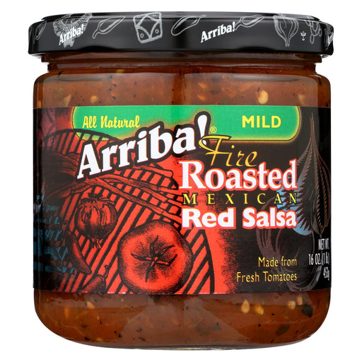 Arriba Red Salsa - Mild - Case Of 6 - 16 Oz.