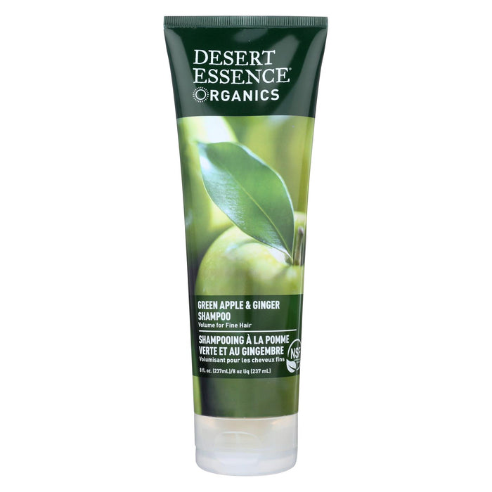Desert Essence Shampoo Green Apple And Ginger - 8 Fl Oz