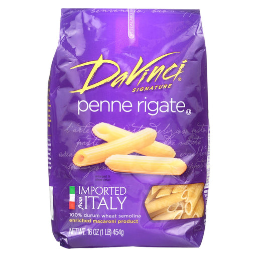 Davinci Penne Rigate Pasta - Case Of 12 - 1 Lb.