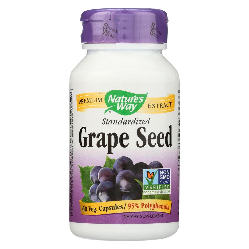 Nature's Way Grape Seed Standardized - 60 Vcaps