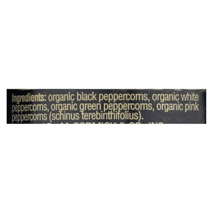 Drogheria And Alimentari Spice Mill - Organic 4 Seasons Peppercorns - 1.24 Oz - Case Of 6