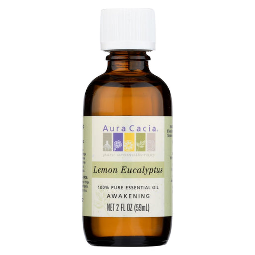 Aura Cacia Essential Oil Lemon Eucalyptus - 2 Fl Oz