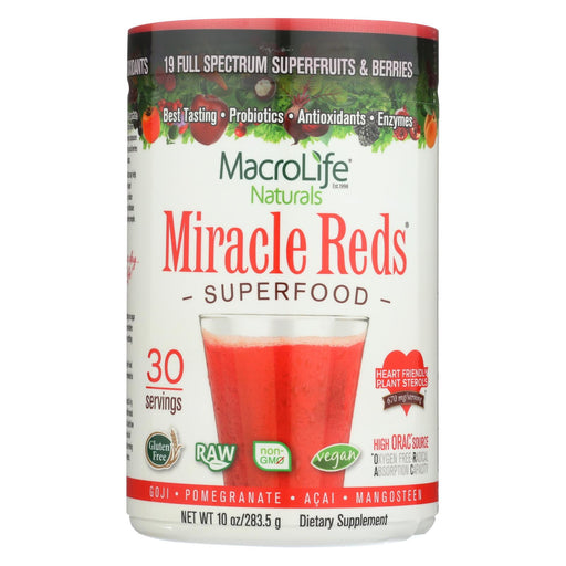 Macrolife Naturals Miracle Reds Berri - 10 Oz