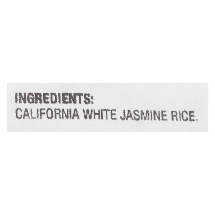 Lundberg Family Farms Eco-farmed Rice - Jasmine White - 25 Lb.