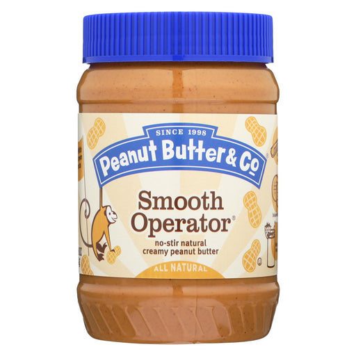 Peanut Butter And Co Peanut Butter - Smooth Operator - Case Of 6 - 16 Oz.