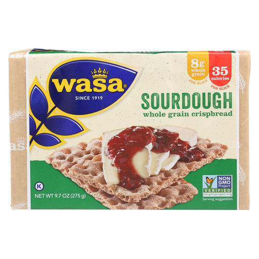 Wasa Crispbread Rye Crispbread - Sourdough - Case Of 12 - 9.7 Oz.