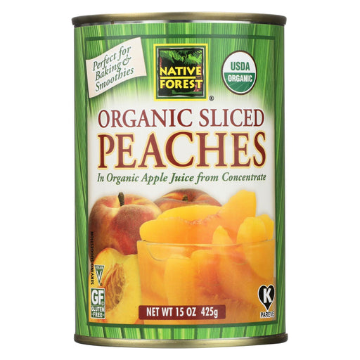 Native Forest Organic Sliced - Peaches - Case Of 6 - 15 Oz.