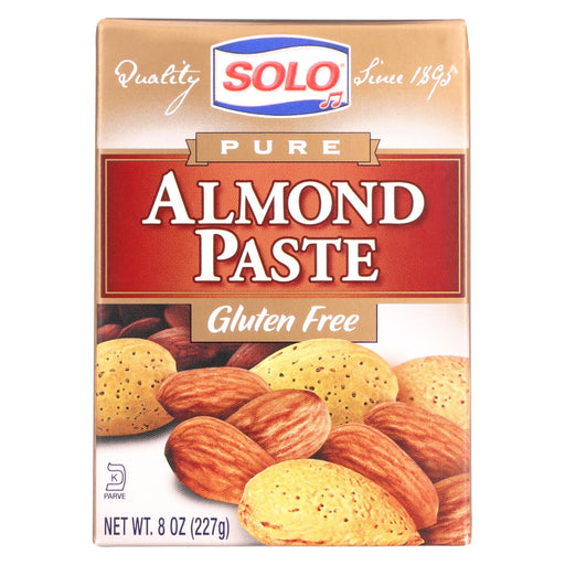 Solo Almond Paste - 8 Oz - Case Of 12