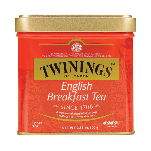 Twining's Tea Black Tea - English Breakfast - Case Of 6 - 3.53 Oz.