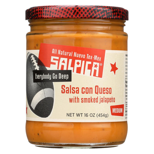 Salpica Salsa - Con Queso Dip - Case Of 6 - 16 Oz.