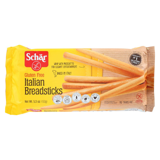Schar Italian Breadsticks Gluten Free - Case Of 10 - 5.3 Oz.
