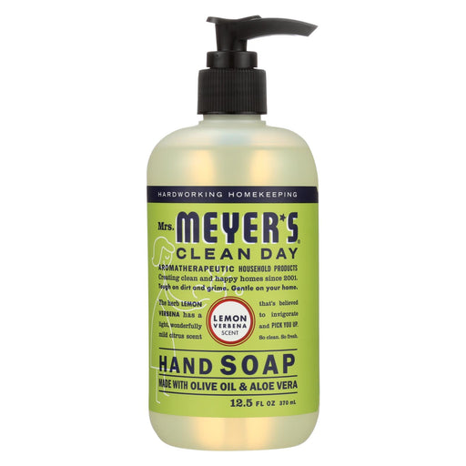 Mrs. Meyer's Clean Day - Liquid Hand Soap - Lemon Verbena - Case Of 6 - 12.5 Oz