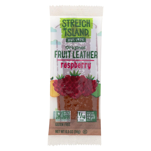 Stretch Island Fruit Leather Strip - Ripened Raspberry - .5 Oz - Case Of 30